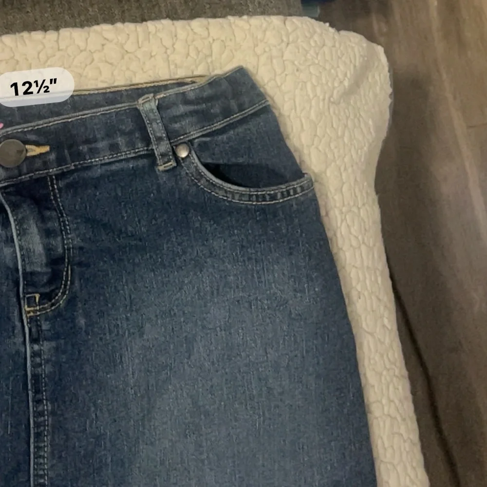 Place Indigo Denim Skirt